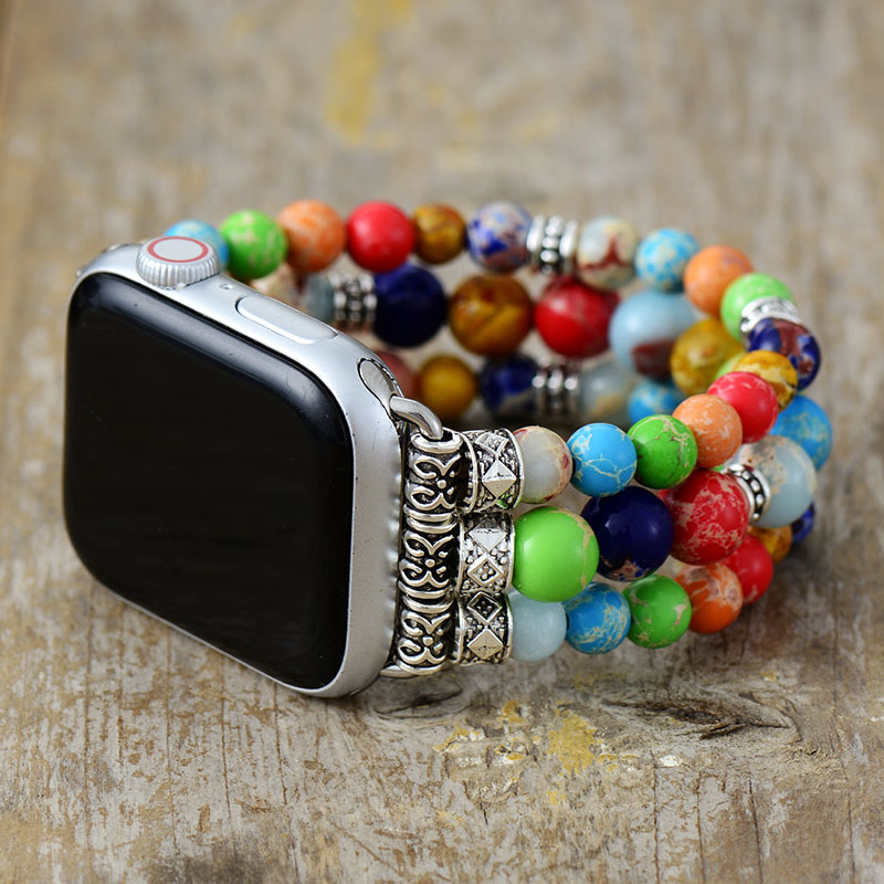 7-color Handmade Stretch Smart Watch Band Bracelet