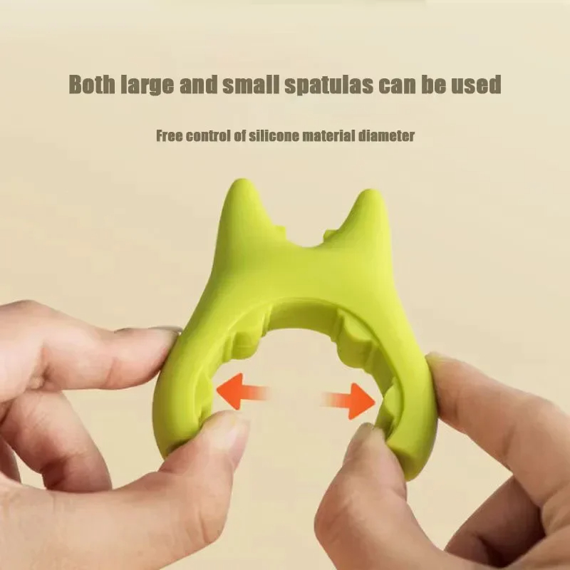 Multifunctional Spatula Holder Silicone Anti-overflow Spoon Holder Cooking Pot Anti-scalding Clip Kitchen Gadgets