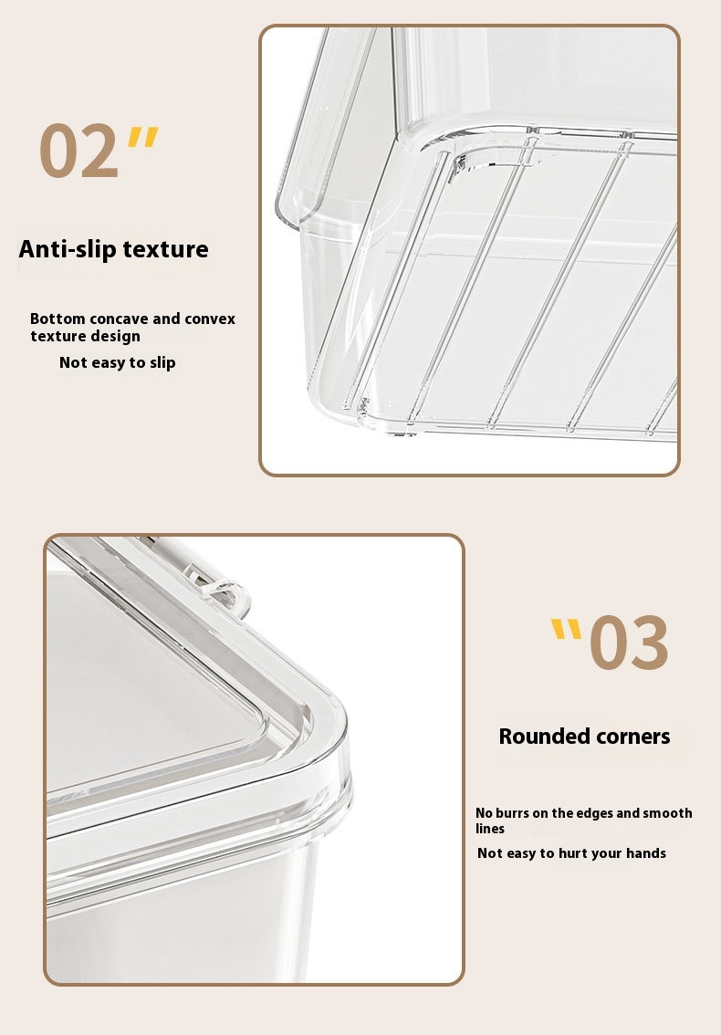 8 Grids Divided Serving Tray Fruits Snack Box Organizer Food Storage Container Seasoning Separator Box Refrigerator Organizer